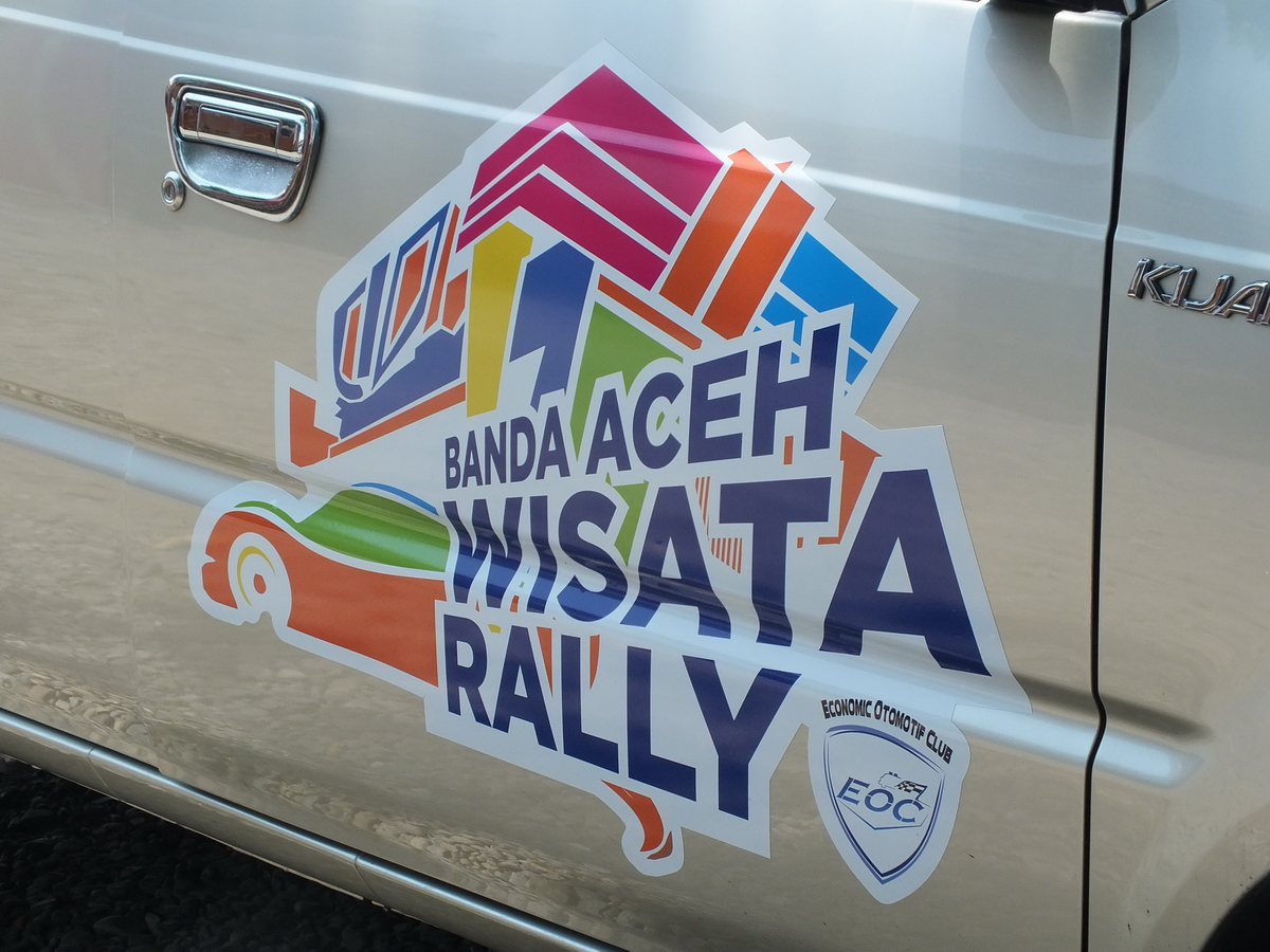 Rombongan Rally Wisata Siap Jelajahi Banda Aceh