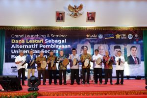 Resmi Diluncurkan, Dana Lestari Sebagai Pembiayaan Alternatif Untuk Memajukan Potensi Pendidikan di Lingkungan USK