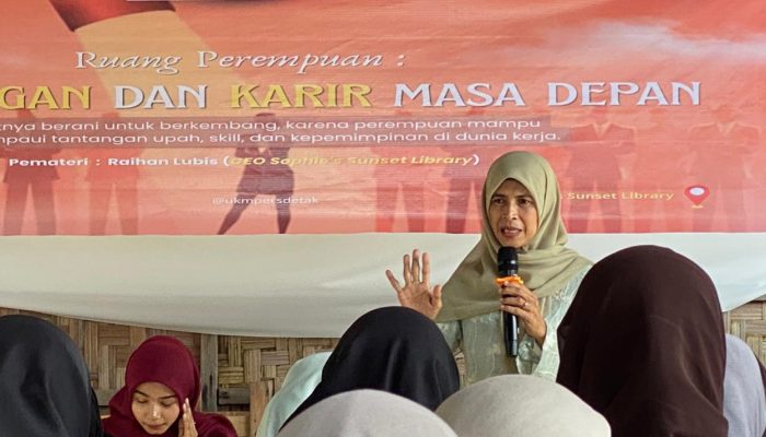 Pers DETaK Gelar Diskusi Ruang Perempuan:Tantangan dan Peluang Karir di Masa Depan