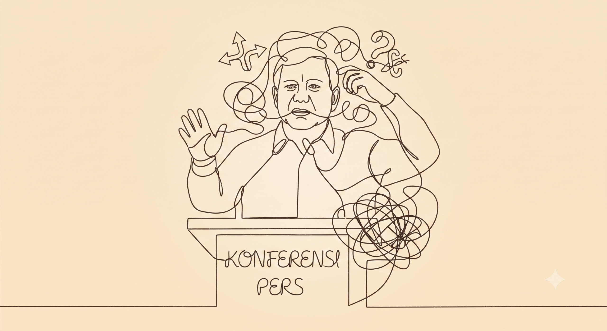 Ilustrasi fenomena ucapan pejabat publik yang kerap memicu kontroversi.