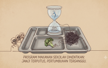 Jeda program Makan Bergizi Gratis selama masa libur sekolah.