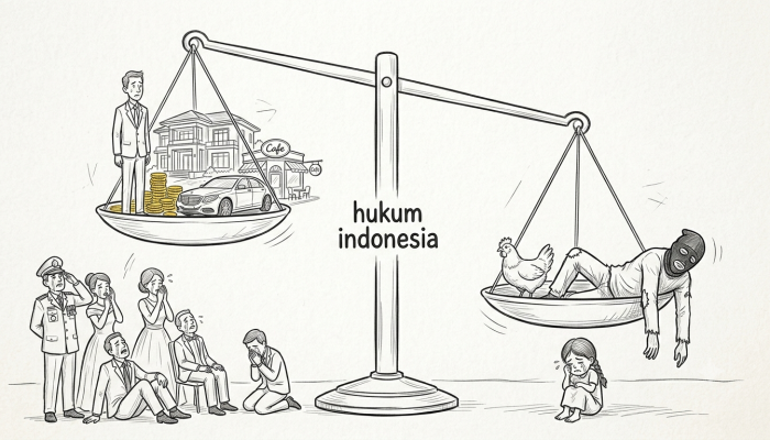 Neraca Timpang: Nyawa Ditimbang Ayam, Dosa Ditimbang Emas