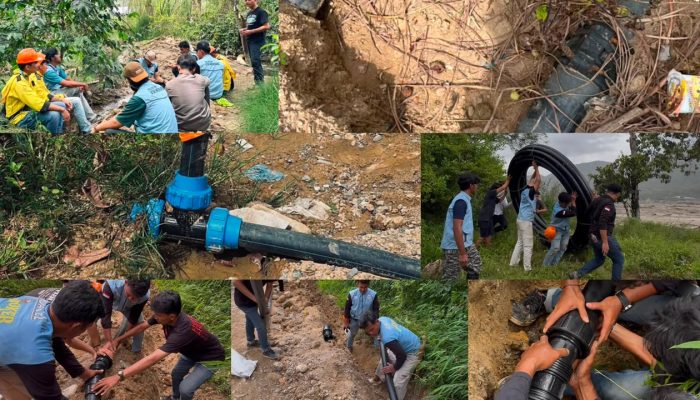 Mengembalikan Harapan di Kaki Leuser: Mahasiswa USK dan UGL Pulihkan Jaringan Air Bersih di Desa Agusen