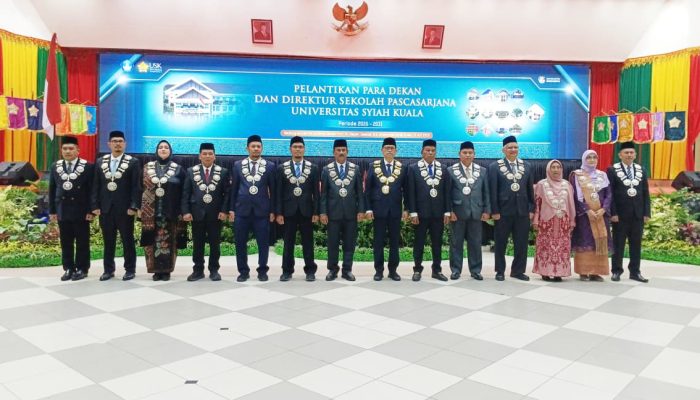 USK Lantik 12 Dekan dan Direktur Sekolah Pascasarjana Periode 2026-2031