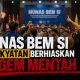 MUNAS BEM SI Kerakyatan Berhiaskan Bogem Mentah