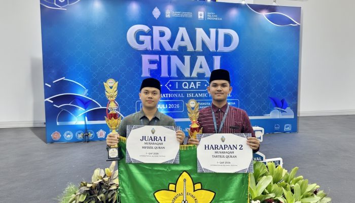 Dua Mahasiswa USK Raih Prestasi di International Qur’anic Festival 2026