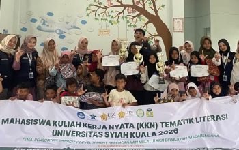 Pengabdian KKN  LT – 11 Menjadi Inspirasi Literasi Seumur Hidup Anak Desa Lampisang
