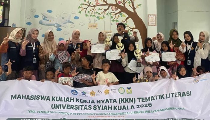 Pengabdian KKN  LT – 11 Menjadi Inspirasi Literasi Seumur Hidup Anak Desa Lampisang