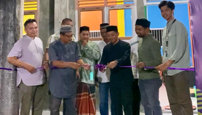 Maktabah Tgk. Di Tanjong Diresmikan, Jadi Warisan Pengabdian Mahasiswa KKN LT-76 USK di Gampong Juli Tambo Tanjong