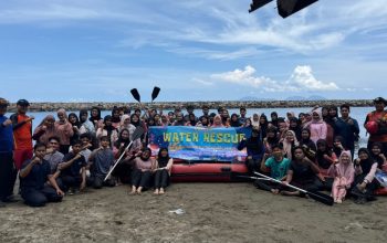 TBM FK USK Gelar Water Rescue, Latih Kesiapsiagaan Mahasiswa di Perairan